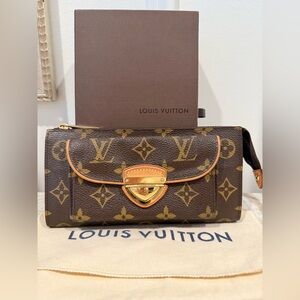 Louis Vuitton Monogram Astrid Long Wallet with Box & Dustbag